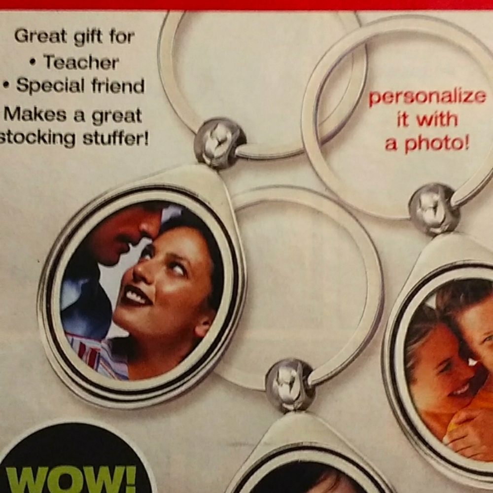 Photo Frame keychain 4/$15.00